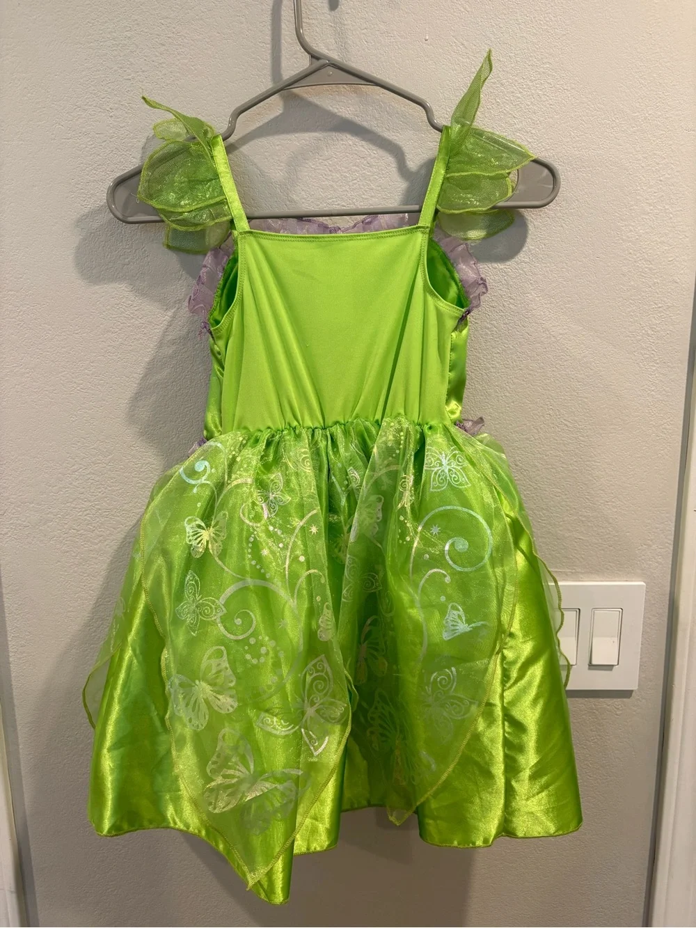 Disney Store Tinker Bell Halloween Costume Toddler Girls Size 5/6 Fairy Princess